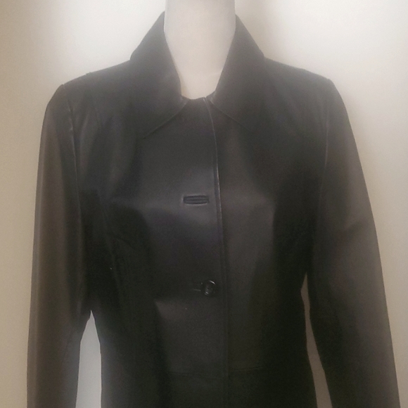 Croft & Barrow Leather Jacket - Picture 4 of 10